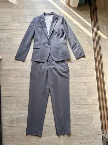 [ 새상품급 ] AOKI 리란체 스트레치 여성용 수트 상하의 세트 그레이