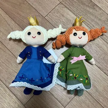 겨울왕국 안나 판타지 스프링 FS 봉제 인형 2개