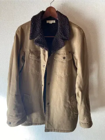 TOMMY 플리스 카라 부착 자켓 XL