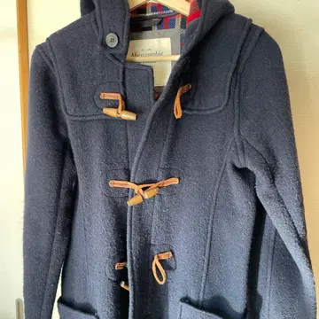 Abercrombie & Fitch 네이비 더플 코트