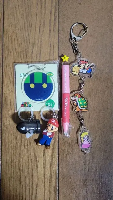 페이퍼마리오 RPG 삼연 아크릴 키링 이온 한정판 혜택 피규어