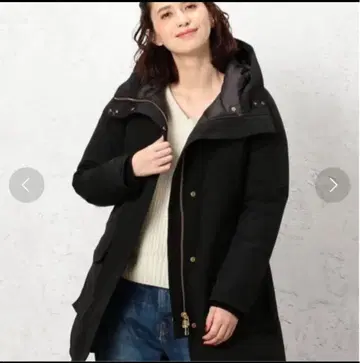 그린 라벨 릴랙싱 발수 마운틴 다운 코트 블랙 XS