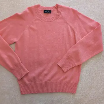 A.P.C. 캐시미어 니트 스웨터 S 핑크