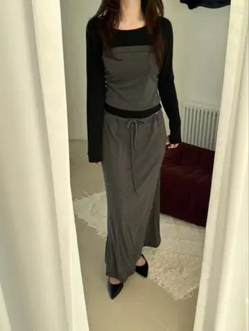 minit Rozi 스커트 그레이