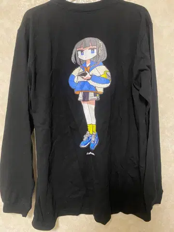 거의 새상품 아토모스 U이 T 긴팔 티셔츠 블랙 atmos L 사이즈