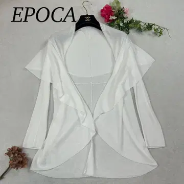 J730 미사용 새상품 M 40 에포카 시어 니트 가디건 여성용