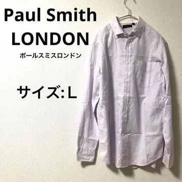[새상품급] Paul Smith LONDON 셔츠 퍼플 L 사이즈