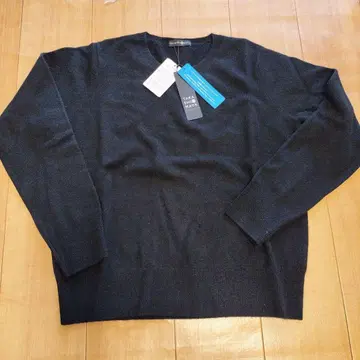 새상품! TAKASHIMAYA CASHMERE 캐시미어 긴팔 스웨터 LL