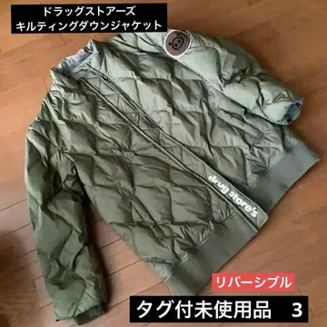 drug store's 올리브 퀼팅 다운 자켓 3
