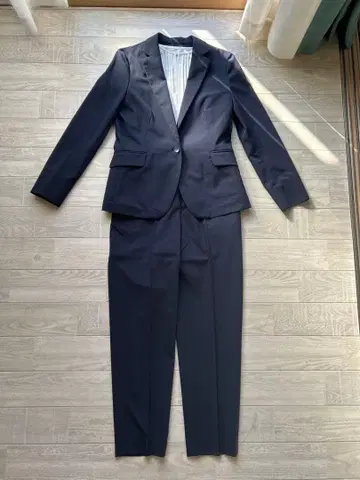 [ 새상품급 ] AOKI 리란체 스트레치 셋업 네이비