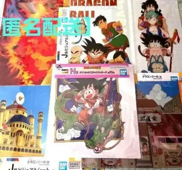 제일복권 드래곤볼 비주얼 시트 다이컷 보드 6점