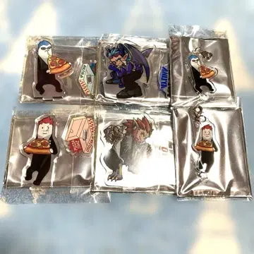 아크릴 스탠드 & 참 세트 (총 6개)