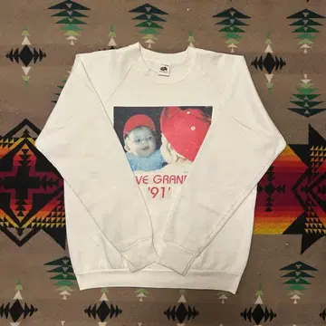 90s FRUIT OF THE LOOM 화이트 L 사이즈