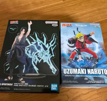 나루토 질풍전 우즈마키 나루토 우치하 사스케 피규어 세트