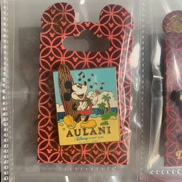 디즈니 핀 배지 아우라니 미키