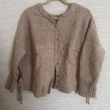 사만사 모스모스 앞뒤 착용 가디건