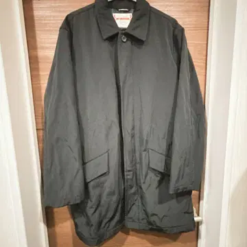 맥레거 McGREGOR 남성용 스텐카라 코트 L 블랙