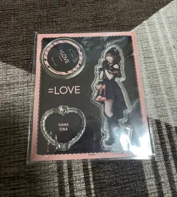 오바 하나 블랙 의상 아레나 투어 아크릴 스탠드 2025