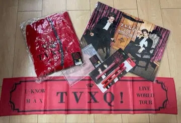 TVXQ! LIVE WORLD TOUR CATCH ME 굿즈 세트