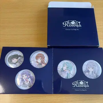 Roselia 캔뱃지 5개 세트