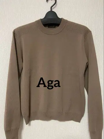 Aga 긴팔 니트 스콧 클럽 야마다야