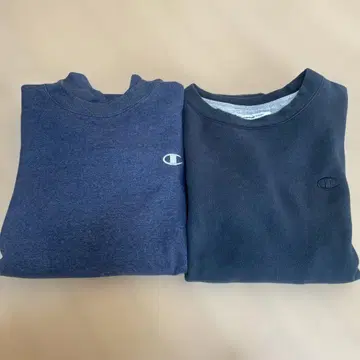 Champion 네이비 맨투맨 2개 세트