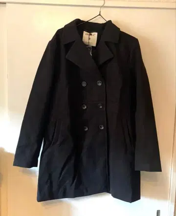 Allegra K 트렌치코트 코트 블랙 여성용 L 사이즈 새상품