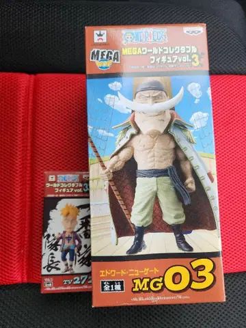 미개봉 원피스 흰 수염 메가 월드 컬렉션 덤 포함