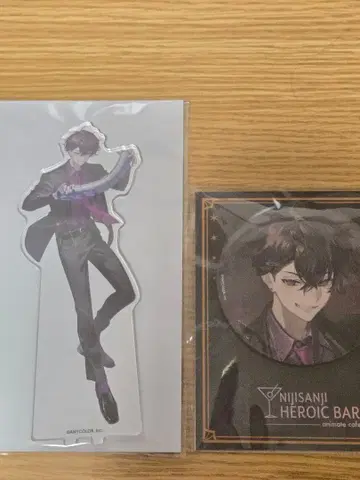 사에키 잇테츠 아크릴 스탠드 캔뱃지 애니메이트 카페