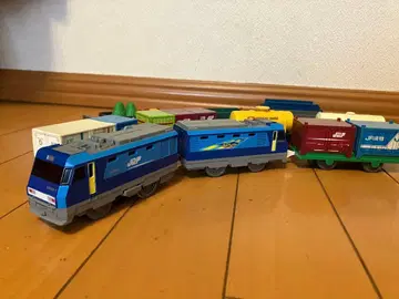 프라레일 블루 썬더 EH200-1 작동 확인 완료 기관차 화차 세트