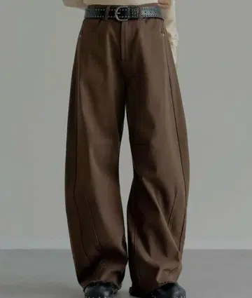 [ 미사용품 택 포함 ] Re:EDIT 카츠라기 배럴 레그 커브 팬츠