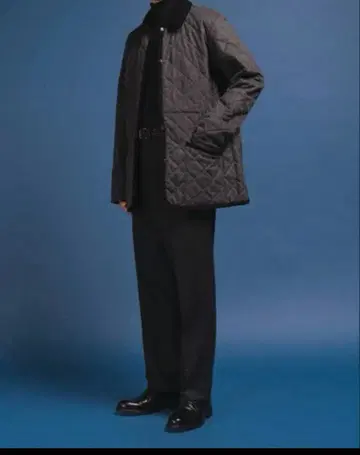 LAVENHAM 브라운 퀼팅 자켓