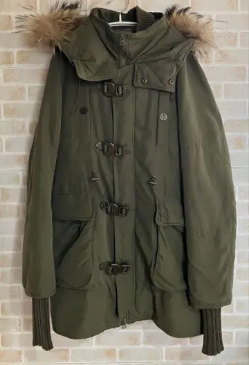 SLY 밀리터리 자켓 모즈 코트 퍼 y2k