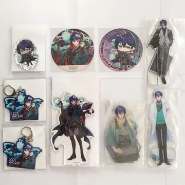 니지산지 레오스 빈센트 아크릴 스탠드 키링 코스터