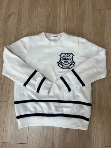잭바니 여성용 스웨터 화이트 컬러 사이즈 2