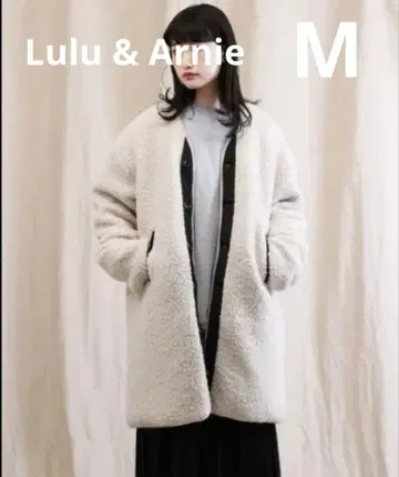 Lulu & Arnie 리버서블 보아 플리스 코트