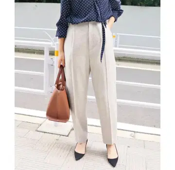 시착만 한 상품 IENA 헤링본 크롭 팬츠