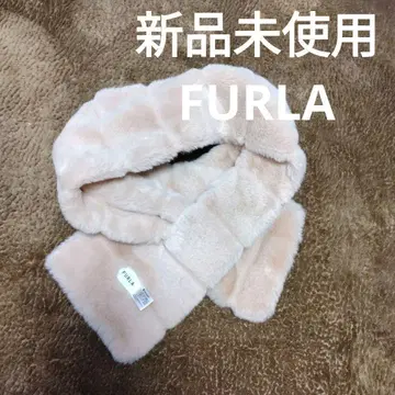 FURLA 미사용 새상품 베이지? 머플러
