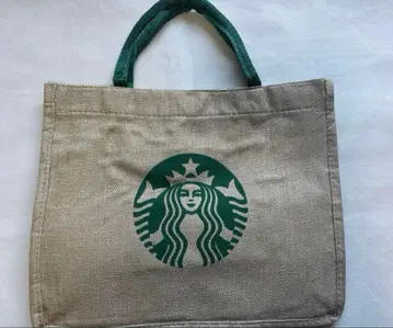 [ 새상품 ] STARBACKS 린넨 토트백 36 x 30 x 15