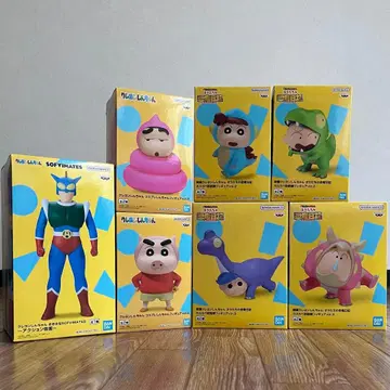 [ 미개봉 ] 짱구는 못말려(크레용 신짱) 피규어 7체 세트