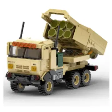 레고 블록 호환 M142 HIMARS 탱크 ML 인테리어