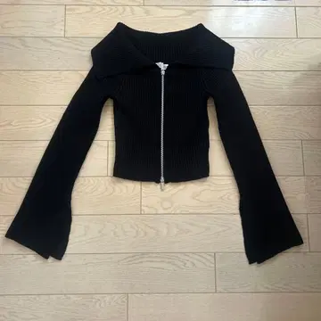 ZARA 집업 니트 가디건 M