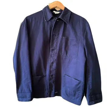 유로 코튼 트윌 워크 자켓 블루종 커버올 S21b