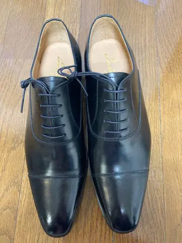 새상품 cent felina 블랙 가죽 드레스 신발