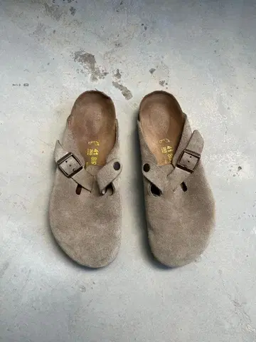 버켄스탁 보스턴 토프 스웨이드 41 26.5cm