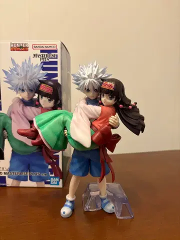 HUNTER x HUNTER 제일복권 A상 키루아&아르카 피규어 개봉품