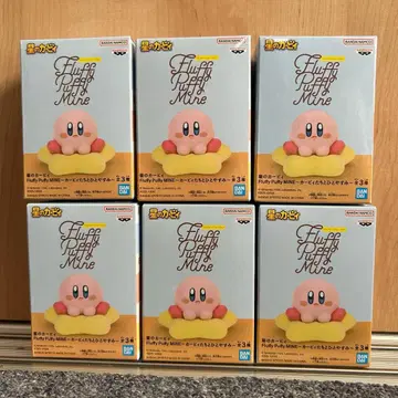 별의 커비 Fluffy Puffy MINE 커비들과 휴식