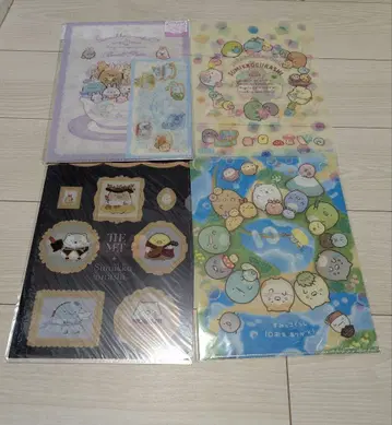 스미코구라시 클리어 파일 4종 세트