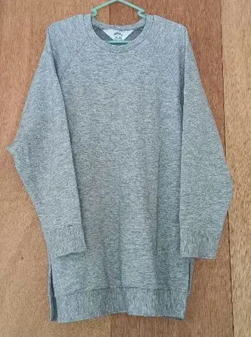 SUNSEA 그레이 긴팔 맨투맨