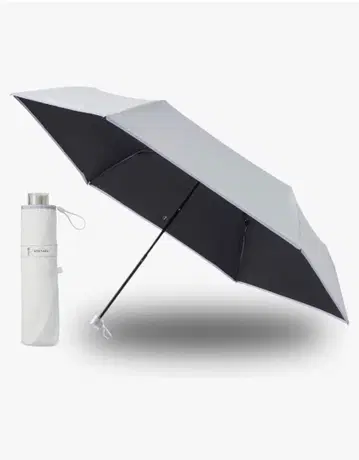 Radi-Cool T 시리즈 접이식 우산 화이트 수납 케이스 포함
